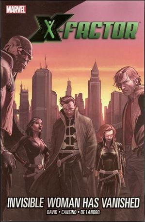 X-Factor issue 9 Invisible Woman Has Vanished