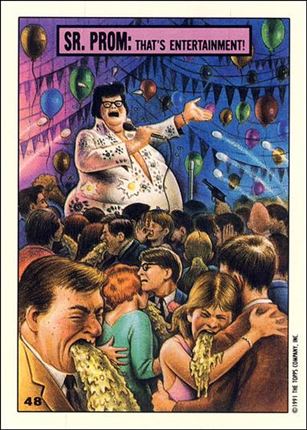 Toxic High (Base Set) card 48 Sr. Prom: That's Entertainment!