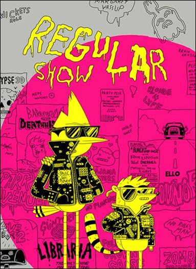 Regular Show issue 9-D Michael DeForge 1:25 Virgin Cover