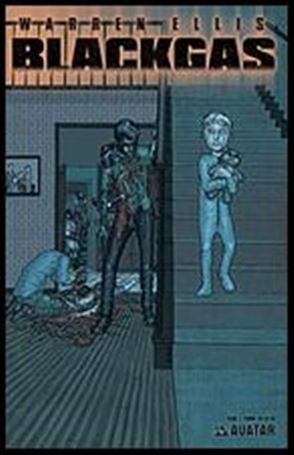 Warren Ellis: Blackgas  issue 3-E Terror Cover