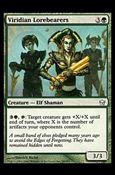 Magic the Gathering: Fifth Dawn (Base Set) card 99 Viridian Lorebearers