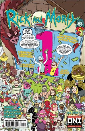 Rick and Morty (2023) issue 1-B Marc Ellerby Cover