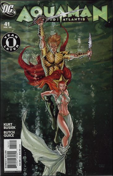 Aquaman: Sword of Atlantis issue 41-B Carlos Pacheco Cover