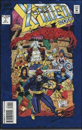 X-Men 2099 issue 1-C DF (Signed by Ron Lim & Adam Kubert) 1/10000