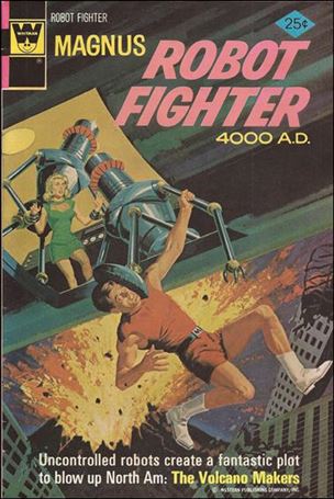 Magnus, Robot Fighter (1963) issue 38-B Whitman Cover