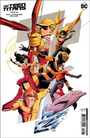 World's Finest: Teen Titans issue 3-C Daniel Bayliss Cardstock Cover