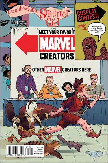 Unbeatable Squirrel Girl (2015/12) issue 6-B Erica Henderson 1:15 Cover