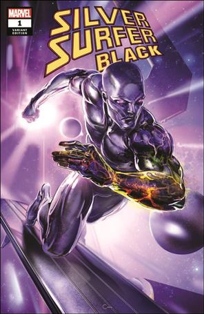 Silver Surfer: Black issue 1-Q Clayton Crain Scorpion Comics Cover 1/1000