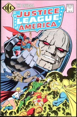 Official Justice League of America Index issue 6