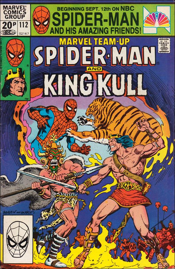 Marvel Team-Up (1972) issue 112-B UK Price Cover