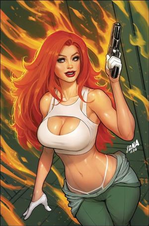 Heat Seeker: Combustion: A Gun Honey Series issue 1-K David Nakayama 1:10 Virgin Cover