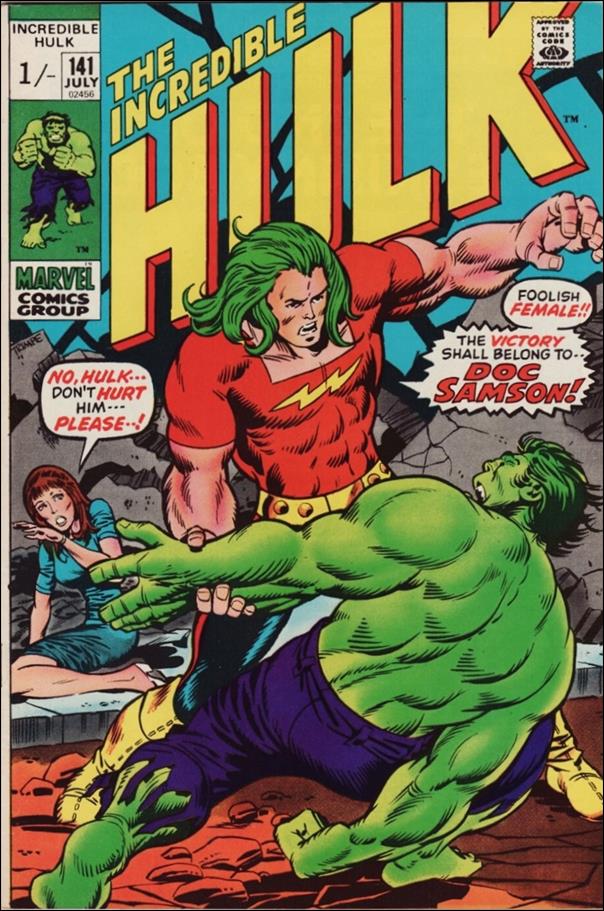 Incredible Hulk (1968) issue 141-B UK Price Cover