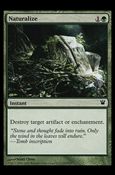 Magic the Gathering: Innistrad (Base Set) card 197 Naturalize