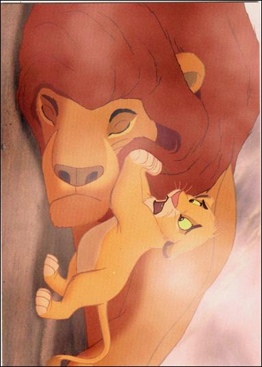 Lion King: Series II (Base Set) card 136 Mufasa is Gone