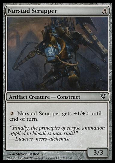 Magic the Gathering: Avacyn Restored (Base Set) card 218 Narstad Scrapper