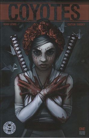 Coyotes issue 1-B Red Logo Second Printing Cover