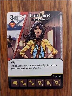 DC Comics Dice Masters World's Finest card 121 Lois Lane: Inspirational 