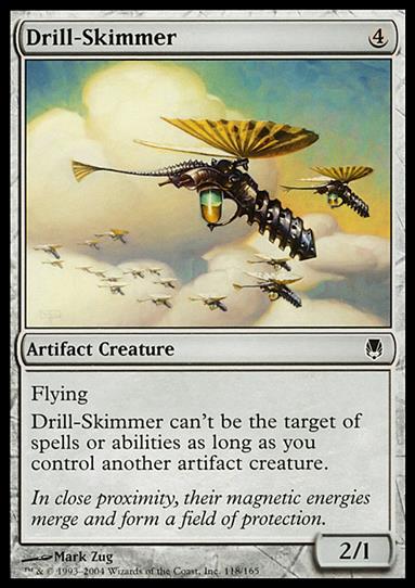 Magic the Gathering: Darksteel (Base Set) card 118 Drill-Skimmer