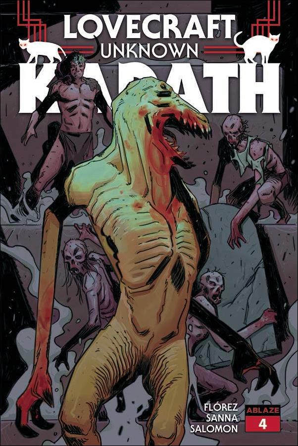 Lovecraft: Unknown Kadath issue 4 Jacques Salomon Cover