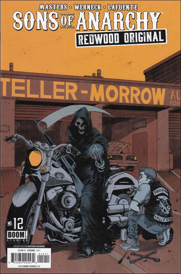 Sons of Anarchy Redwood Original issue 12 Luca Pizzari Cover