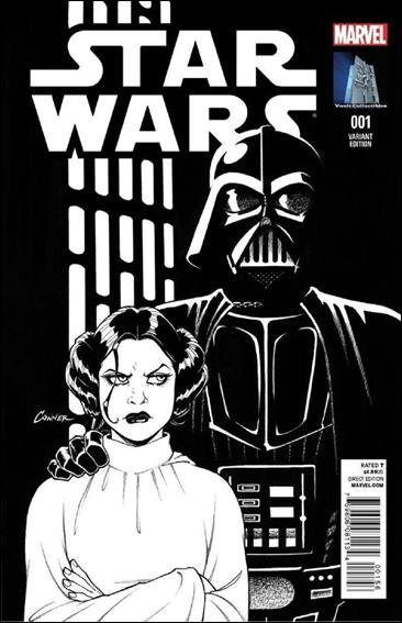 Star Wars (2015) issue 1-YS Amanda Conner Vault Collectibles B&W Cover 1/1500