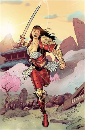 Samurai Sonja issue 5-J Clayton Henry 1:30 Virgin Cover