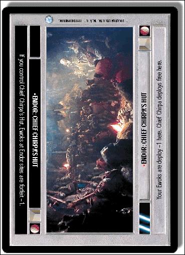 Star Wars: Endor Limited (Base Set) card 159 Endor: Chief Chirpa's Hut