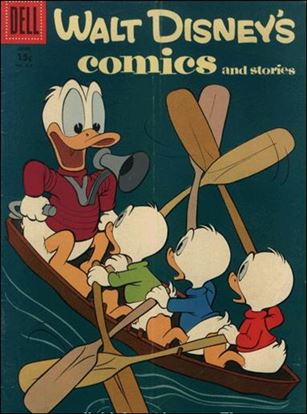 Walt Disney's Comics and Stories (1940) issue 213-B 15 Cent Price Cover