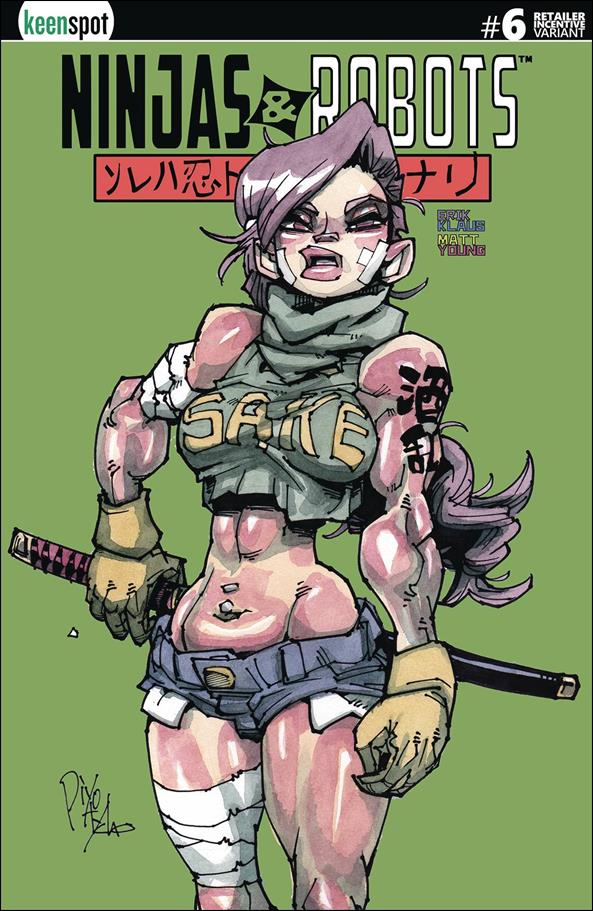 Ninjas and Robots issue 6-C Hirano Piyotycho 1:5 Cover