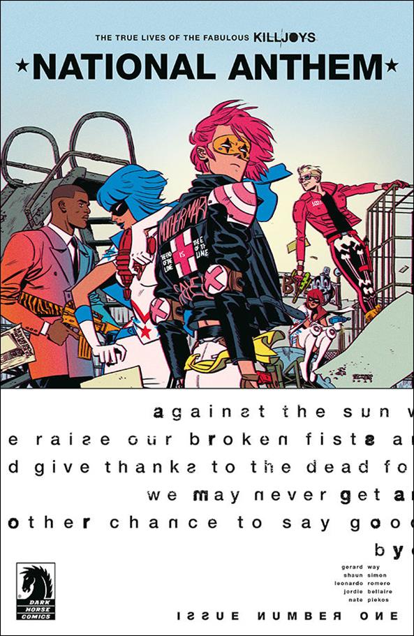 True Lives of the Fabulous Killjoys: National Anthem issue 1 Leonardo Romero Cover