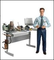 Alias Boxed Sets (TV Series) figure 2 Marshall Flinkman (in Gadget Lab)