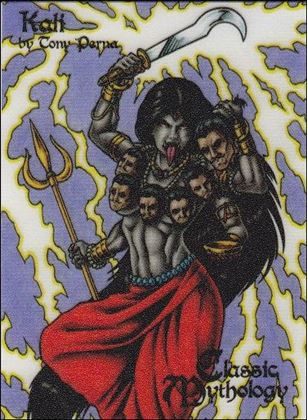 Classic Mythology (Hindu Frosted Clear Subset) card 3 Kali