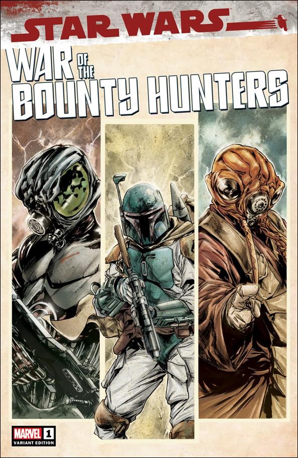 Star Wars: War of the Bounty Hunters issue 1-Q Paolo Villanelli 616 Comics/Jolzar Cover 1/3000
