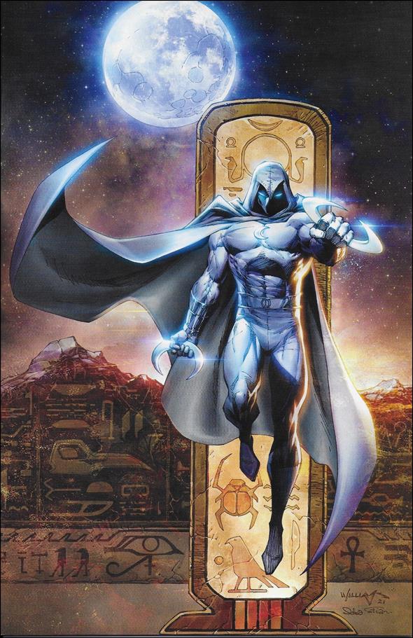 Moon Knight (2021) issue 1-ZD Scott Williams IG Comicstore Virgin Cover 1/600
