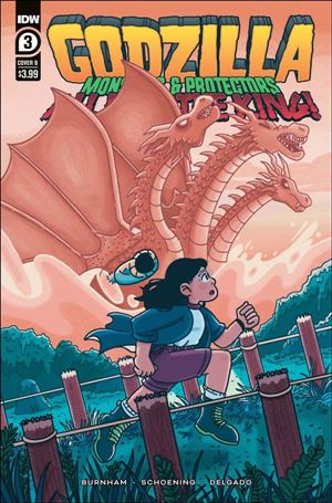 Godzilla: Monsters & Protectors - All Hail the King issue 3-B Andrea Bell Cover