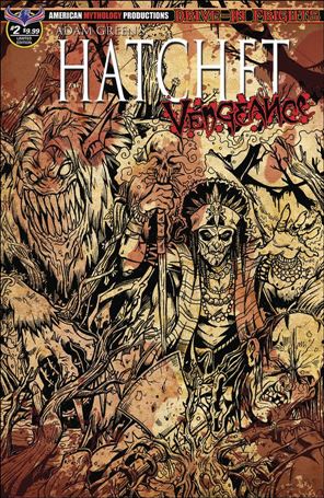 Hatchet: Vengeance issue 2-C Puis Calzada Bloody Horror Cover 1/350