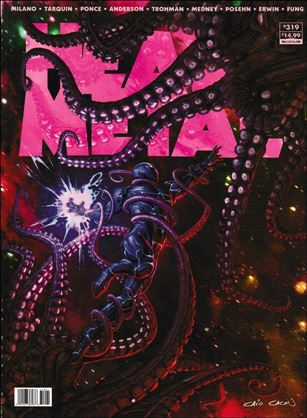 Heavy Metal issue 319-B Caio Cacau Cover