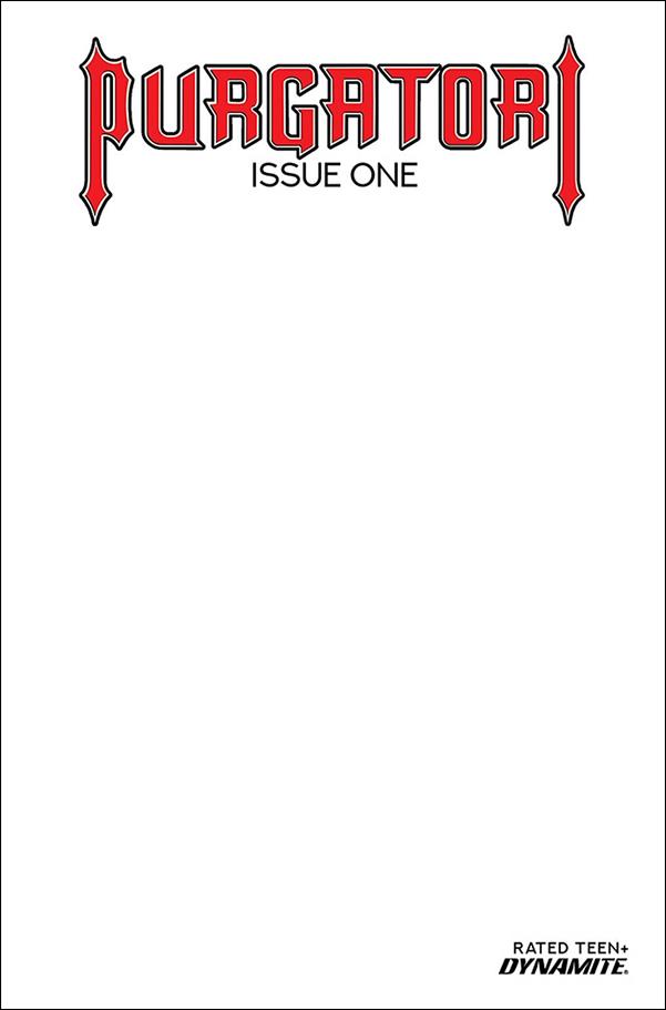 Purgatori (2021) issue 1-E Blank Authentix Cover