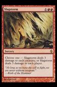 Magic the Gathering: Mirrodin Besieged (Base Set) card 75 Slagstorm