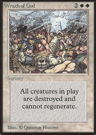 Magic the Gathering: Limited Edition Beta (Base Set) card 46 Wrath of God