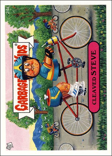 Garbage Pail Kids All-New Series 4 (Base Set) card 24a Cleaved Steve