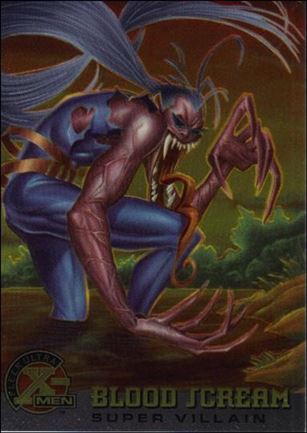 1996 Fleer Ultra X-Men All Chromium (Base Set) card 62 Blood Scream
