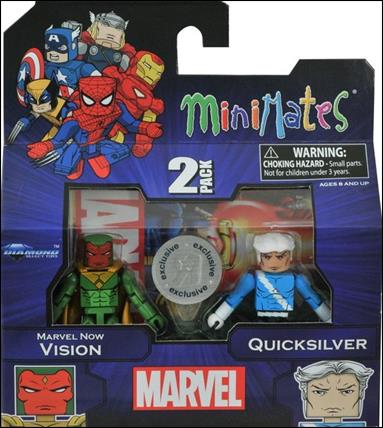 Marvel Minimates (Exclusives) figure 123 Marvel NOW Vision and Quicksilver