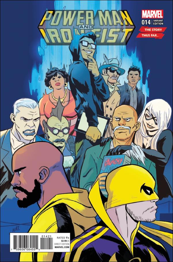 Power Man and Iron Fist (2016)  issue 14-B Natacha Bustos The Story Thus Far... Cover