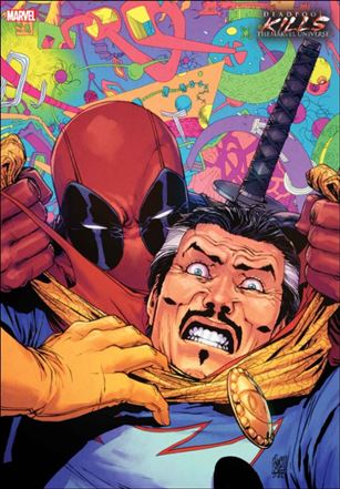 Doctor Strange (2023) issue 17-B Giuseppe Camuncoli Deadpool Cover