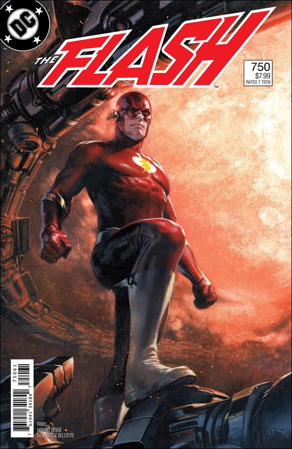 Flash (1959) issue 750-F Gabriele Dell'Otto 1980's Cover