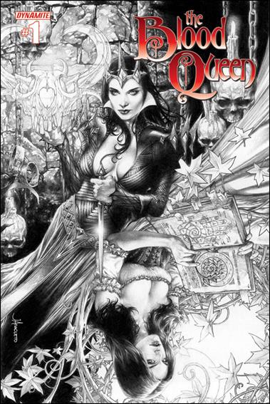 Blood Queen issue 1-D Jay Anacleto 1:25 Black & White Cover
