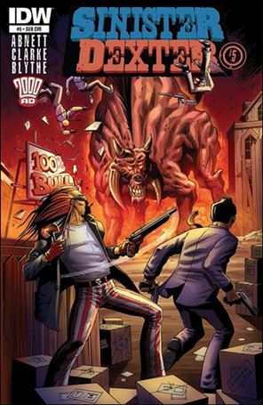 Sinister Dexter (2013) issue 5-B David Millgate Subscription Cover