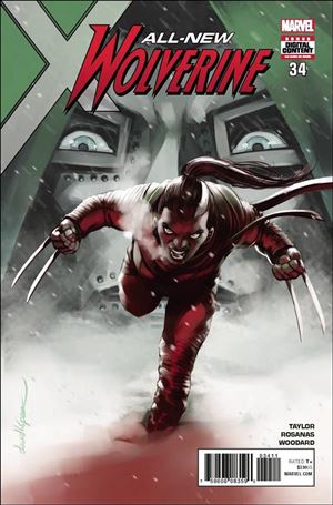 All-New Wolverine  issue 34 David Lopez Cover