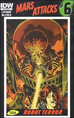 Mars Attacks (2012) issue 6-C Francesco Francavilla 1:10 Cover